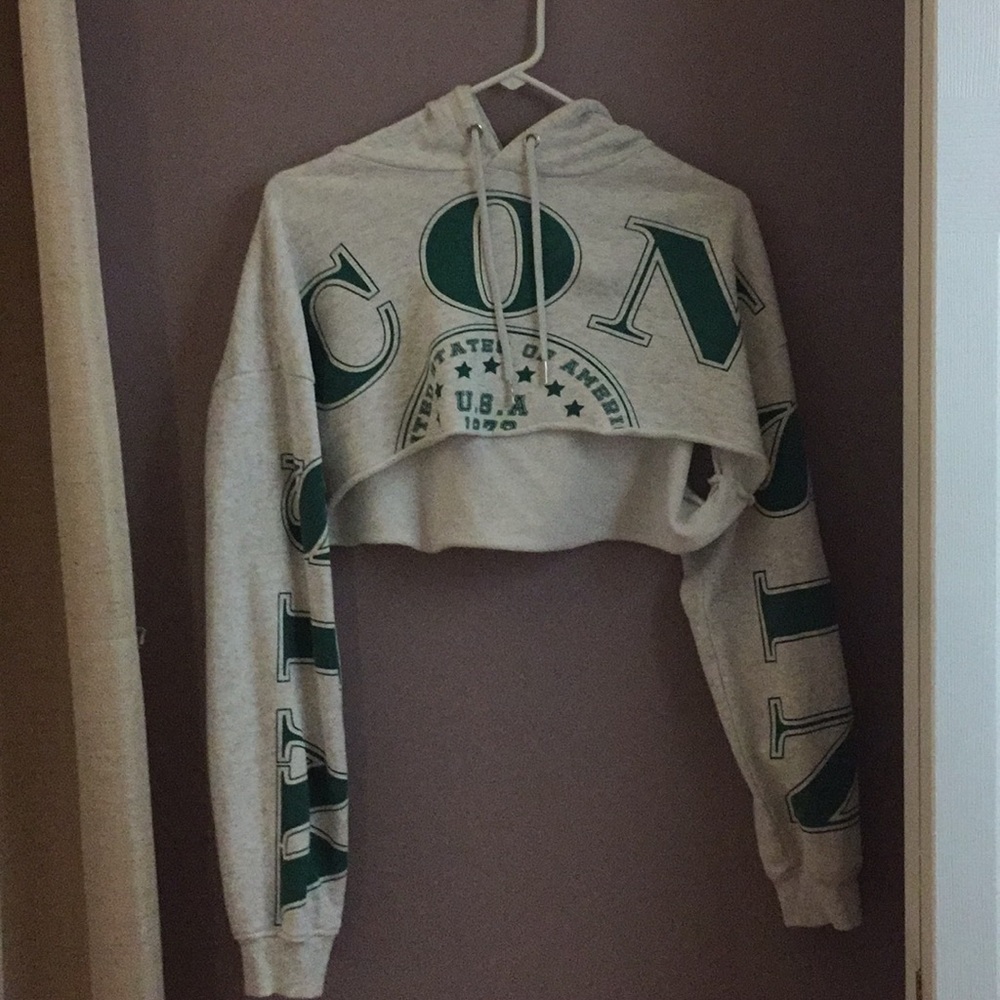 Cropped sweater